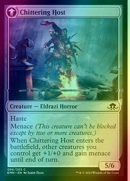 Midnight Scavengers // Chittering Host [96a] [B] [Eldritch Moon] [Foil]