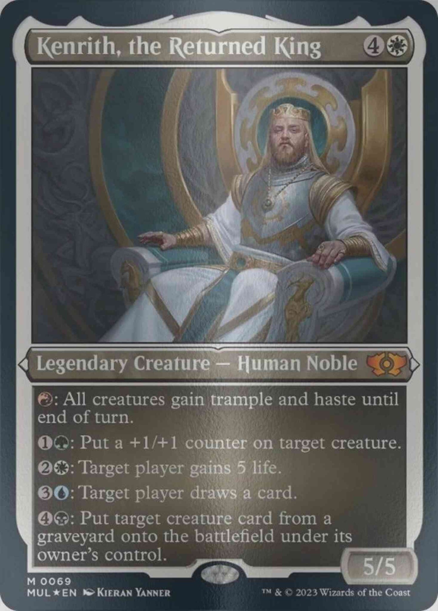 Kenrith, the Returned King [69] [Multiverse Legends] [Etched Foil]