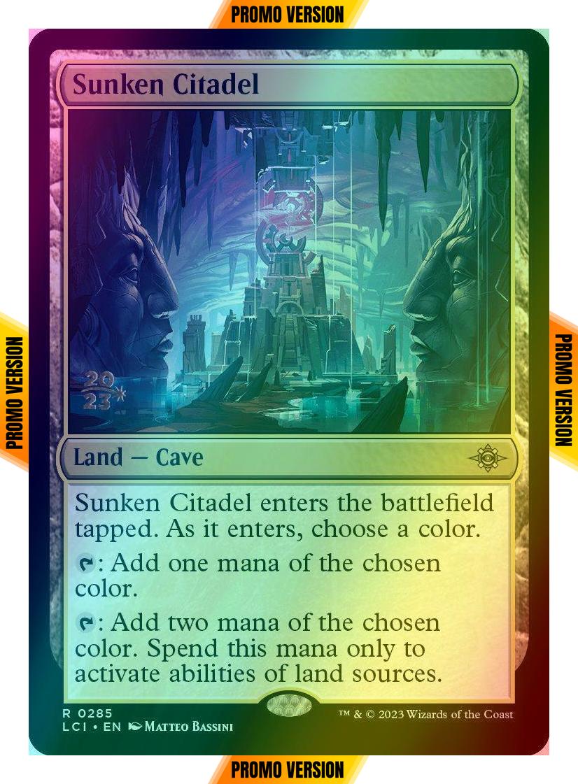 Sunken Citadel [285s] [Prerelease] [The Lost Caverns of Ixalan: Promos] [Foil]