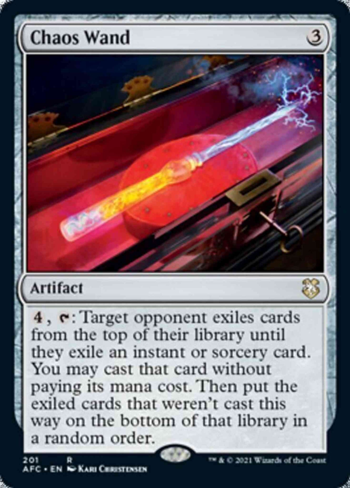 Chaos Wand [201] [Adventures in the Forgotten Realms Commander] [Non-Foil]