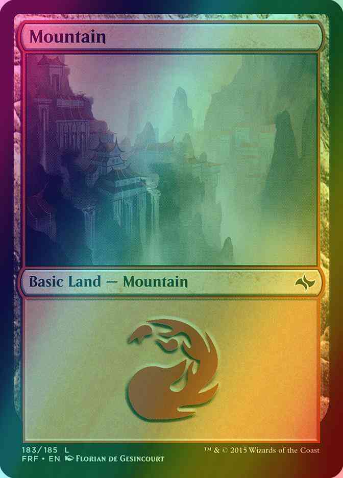 Mountain [183] [Fate Reforged] [Foil]