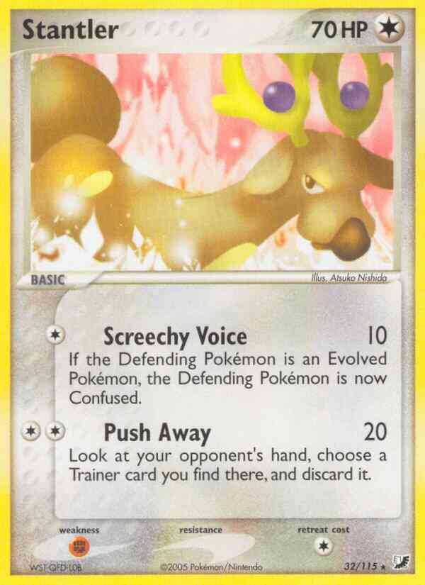 Stantler - 32/115 - Rare [ex10-32] [Reverse Holo]