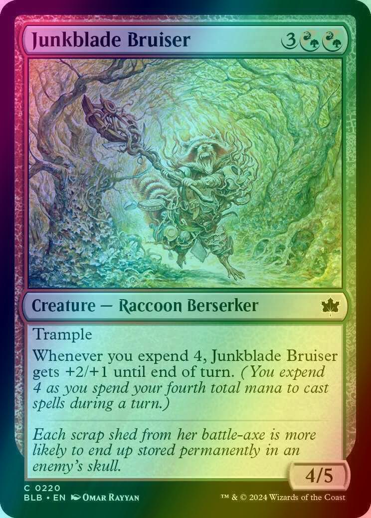 Junkblade Bruiser [220] [Bloomburrow] [Foil]