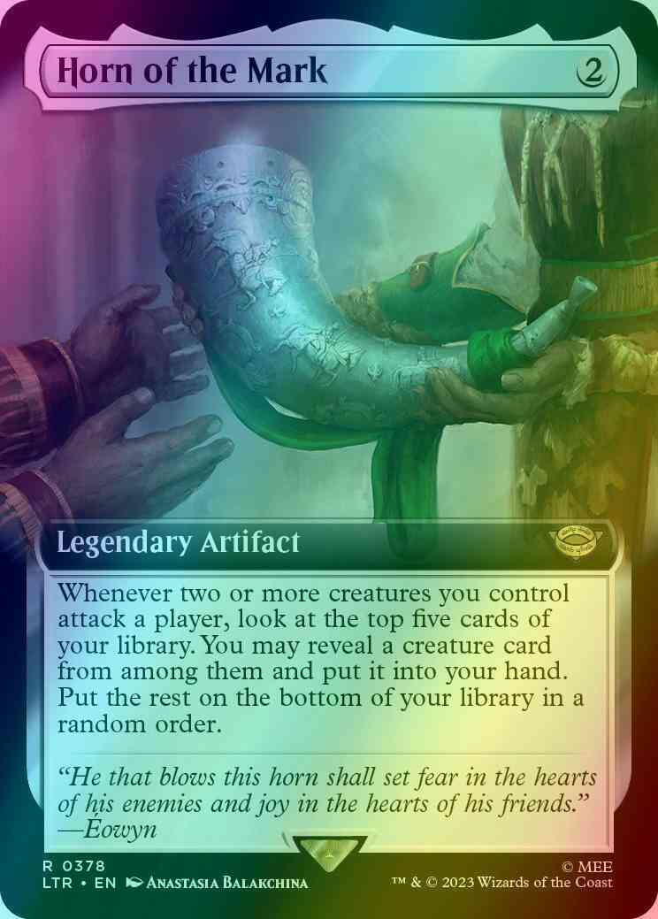 Horn of the Mark [378] [Extended Art] [The Lord of the Rings: Tales of Middle-earth] [Foil]
