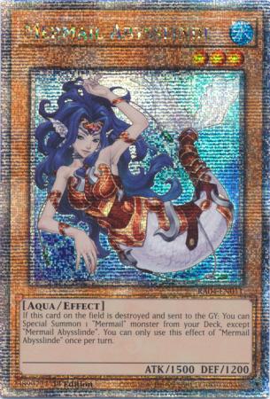 Mermail Abysslinde - RA04-EN011 - Quarter Century Secret Rare - 1st Edition