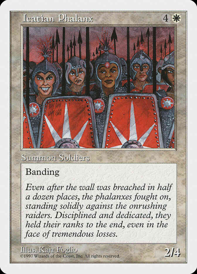 Icatian Phalanx [36] [Fifth Edition] [Non-Foil]