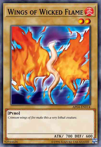 Wings of Wicked Flame - AP04-EN014 - Common - Unlimited