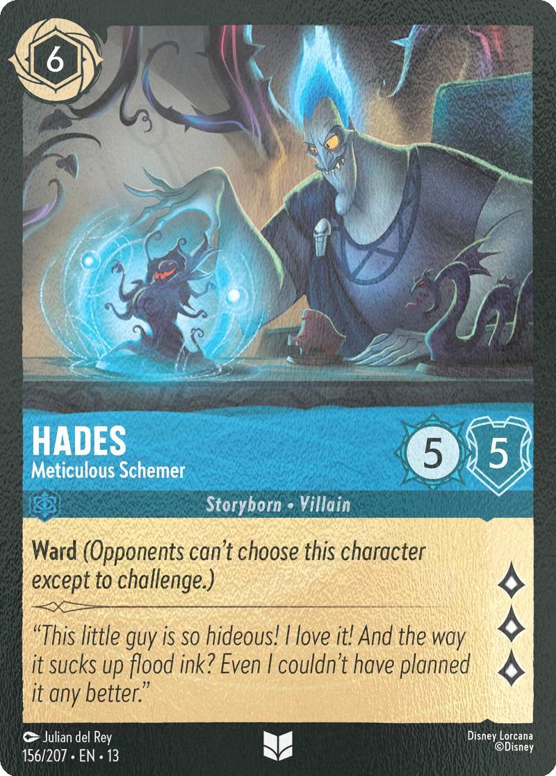 Hades - Meticulous Schemer - 156/204 [Attack of the Vine!] [Cold Foil]