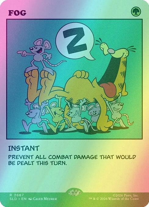 Fog [2667] [Garfield: As Intended] [Secret Lair Drop] [Foil]