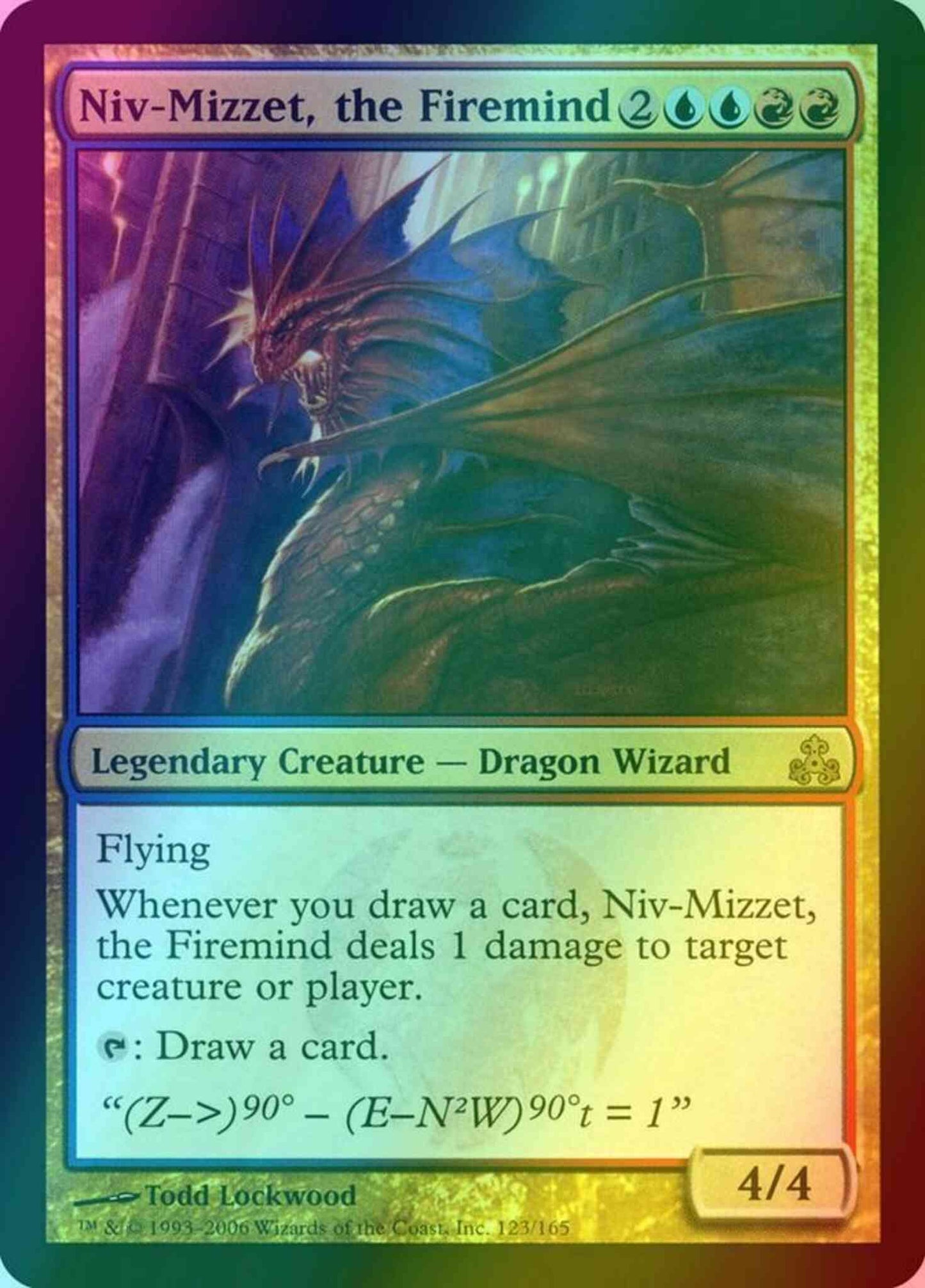 Niv-Mizzet, the Firemind [123] [Guildpact] [Foil]