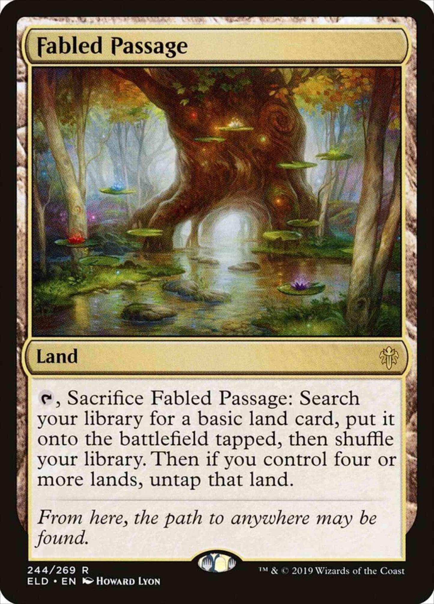 Fabled Passage [244] [Throne of Eldraine] [Non-Foil]