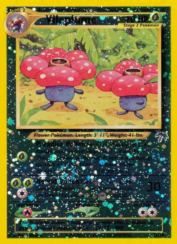 Vileplume - 17/18 - Promo [si1-17] [Reverse Holo]