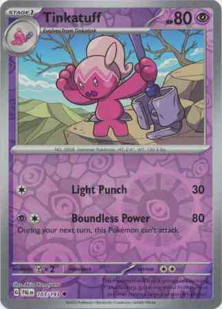 Tinkatuff - 103/193 - Uncommon [sv02-103] [Reverse Holo]