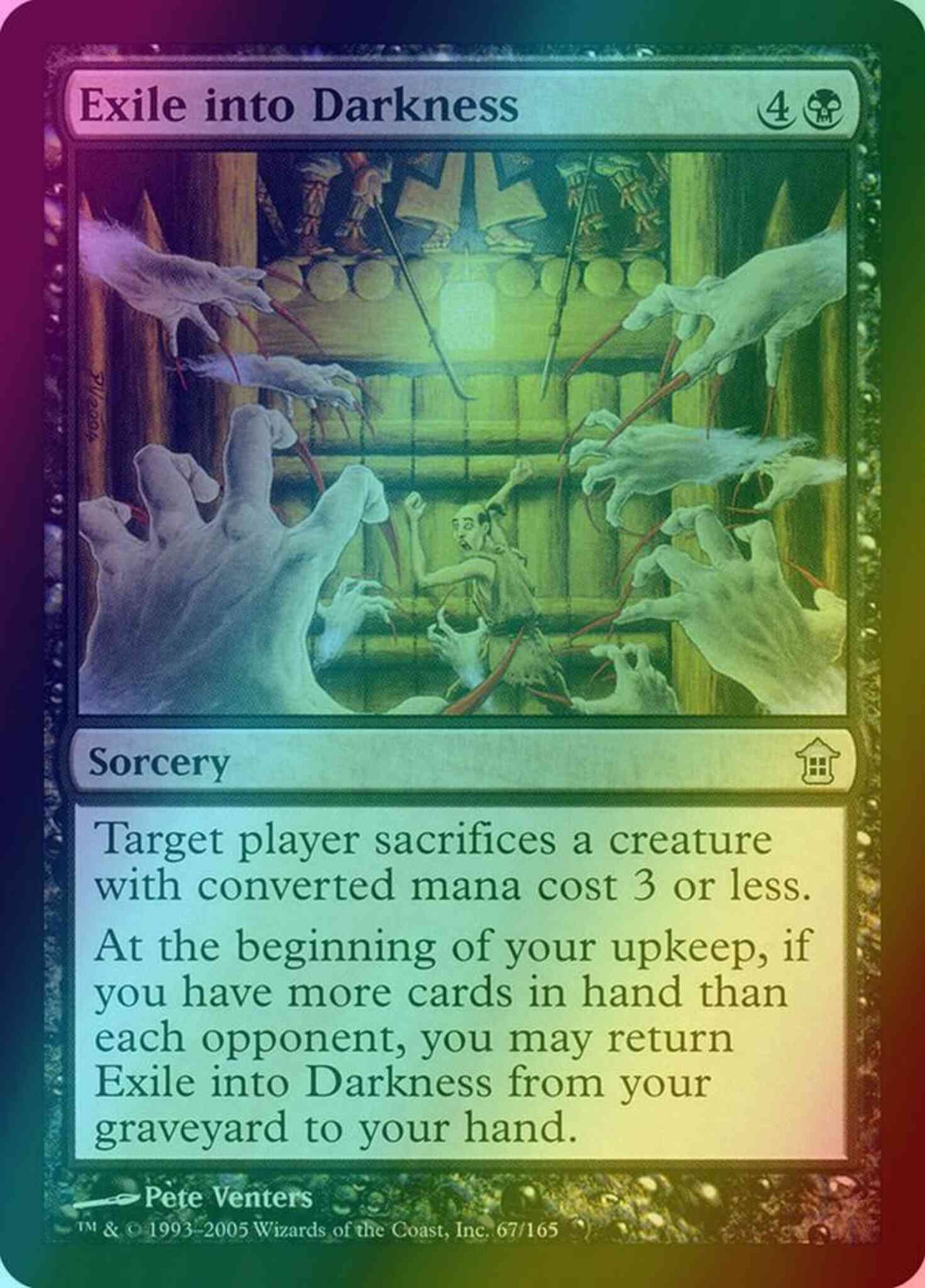 Exile into Darkness [67] [Saviors of Kamigawa] [Foil]