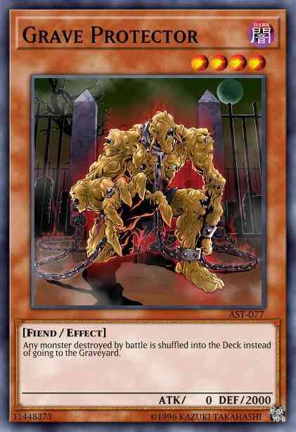 Grave Protector - BP01-EN186 - Starfoil Rare - 1st Edition