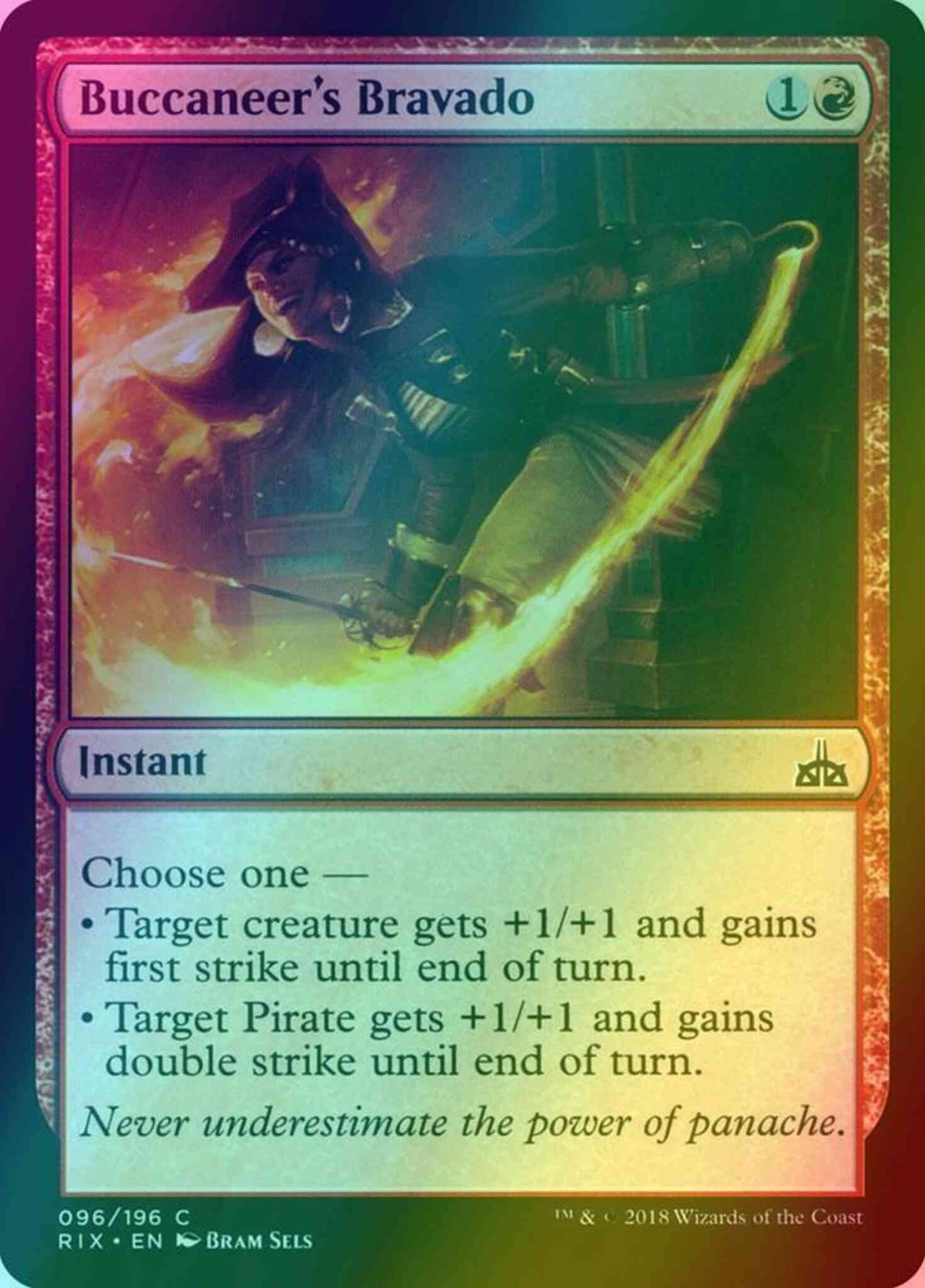 Buccaneer's Bravado [96] [Rivals of Ixalan] [Foil]