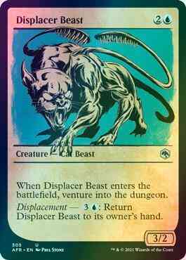 Displacer Beast [305] [Rulebook Showcase] [Adventures in the Forgotten Realms] [Foil]