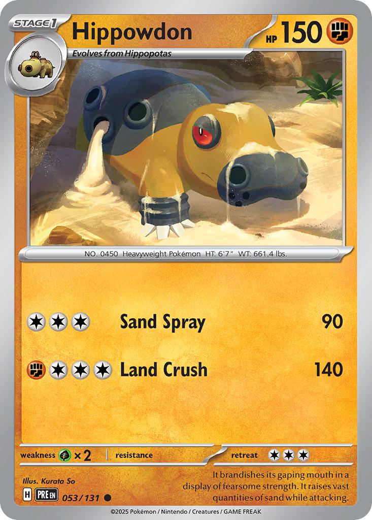 Hippowdon - 053/131 - Common [sv085-053] [Non-Holo]