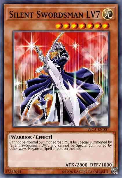 Silent Swordsman LV7 - LCYW-EN035 - Common - 1st Edition