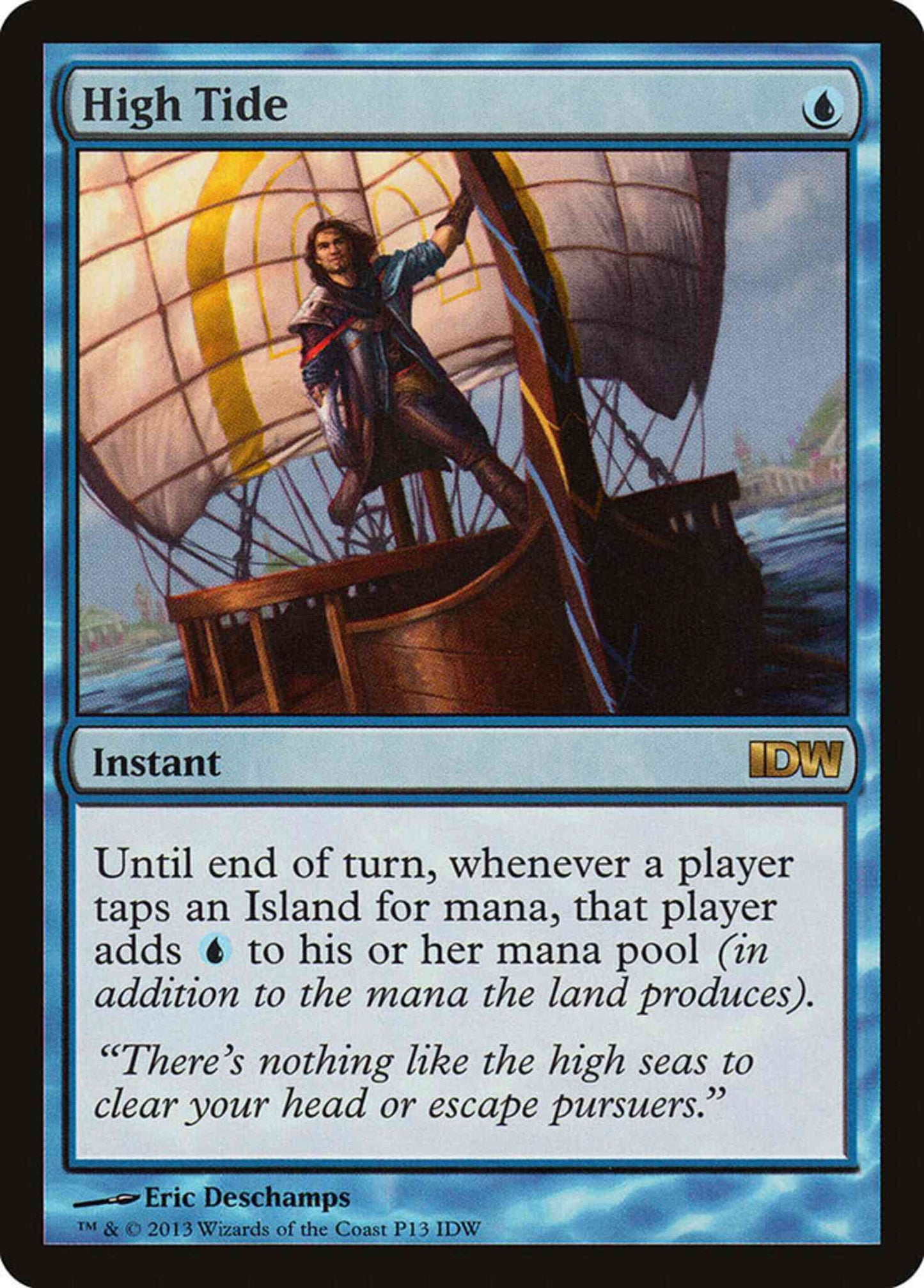 High Tide [13] [IDW Comics Inserts] [Non-Foil]