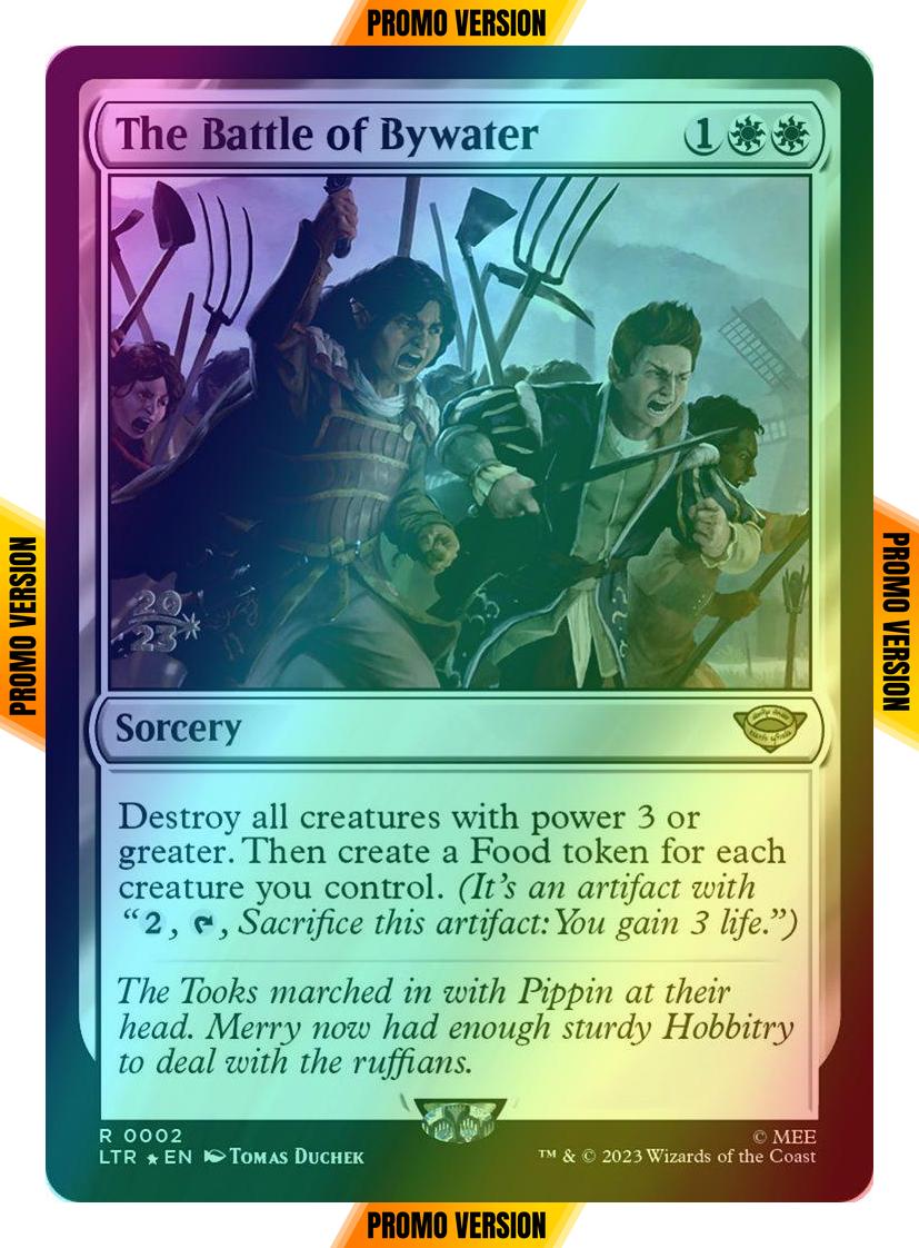 The Battle of Bywater [2s] [Prerelease] [The Lord of the Rings: Tales of Middle-earth: Promos] [Foil]