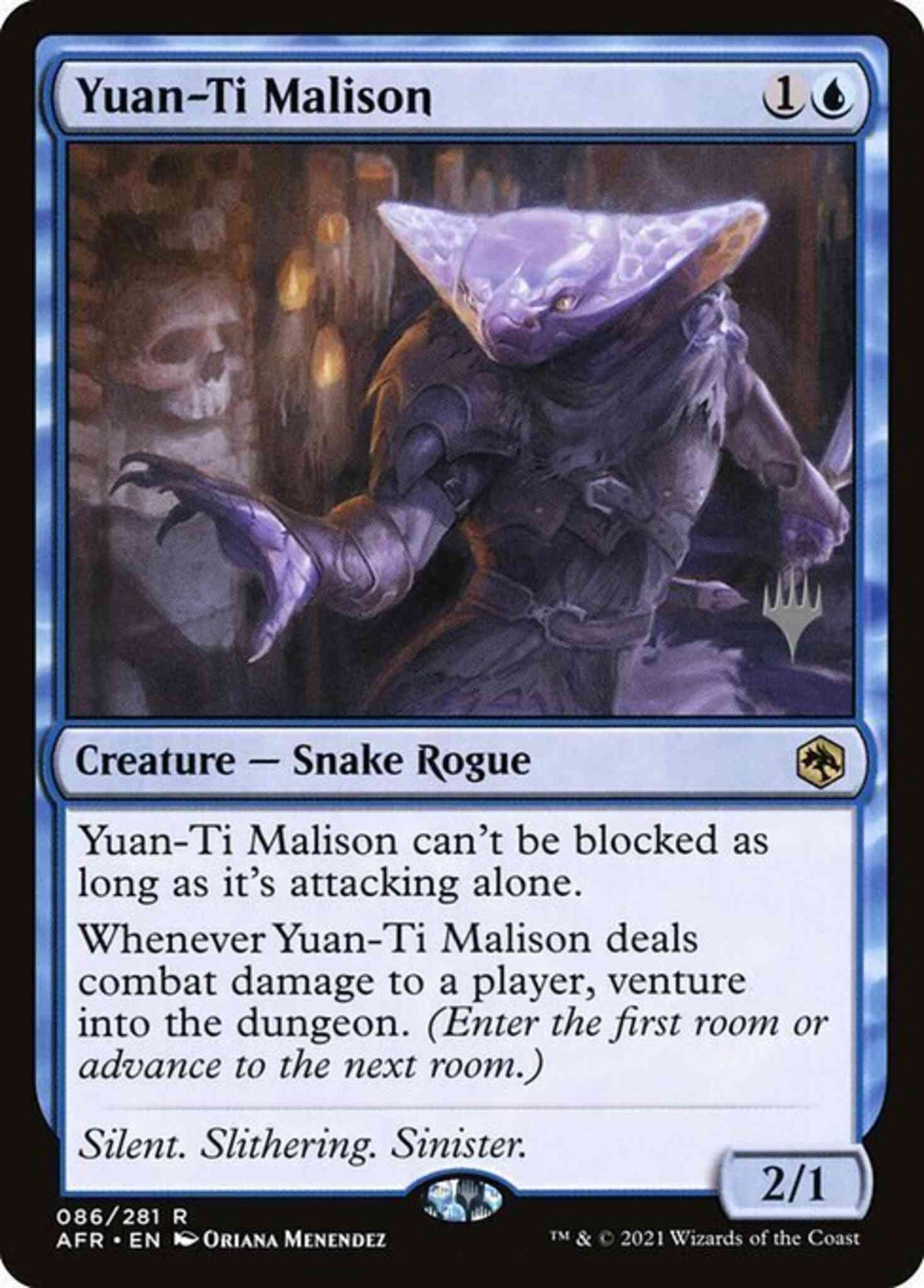 Yuan-Ti Malison [Promo Pack] [86p] [Adventures in the Forgotten Realms Promos] [Non-Foil]