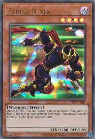Strike Ninja - 25th Anniversary - IOC-EN007 - Ultra Rare - Unlimited