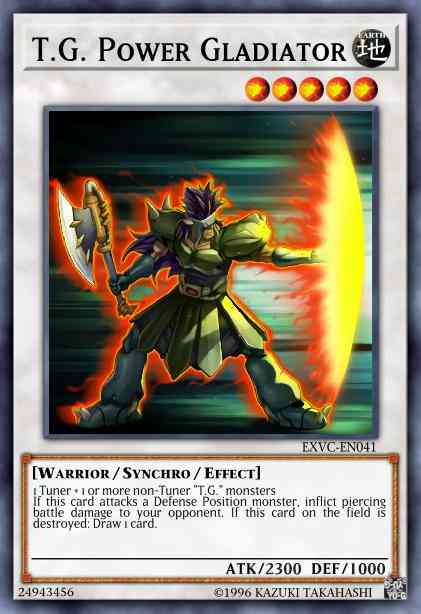 T.G. Power Gladiator - LC5D-EN214 - Common - 1st Edition