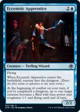 Eccentric Apprentice [57] [Adventures in the Forgotten Realms] [Non-Foil]