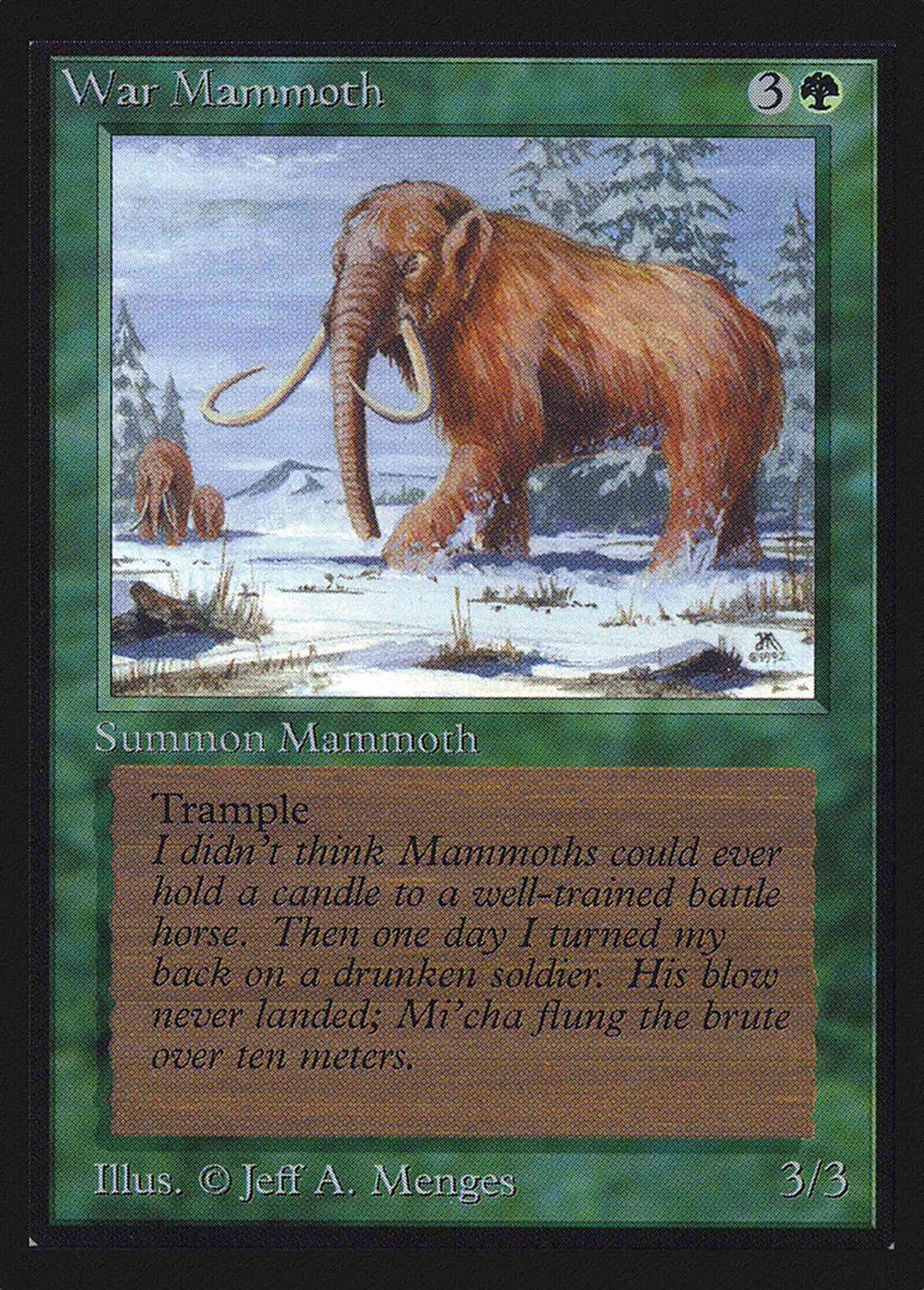 War Mammoth [228] [Collectors Edition] [Non-Foil]