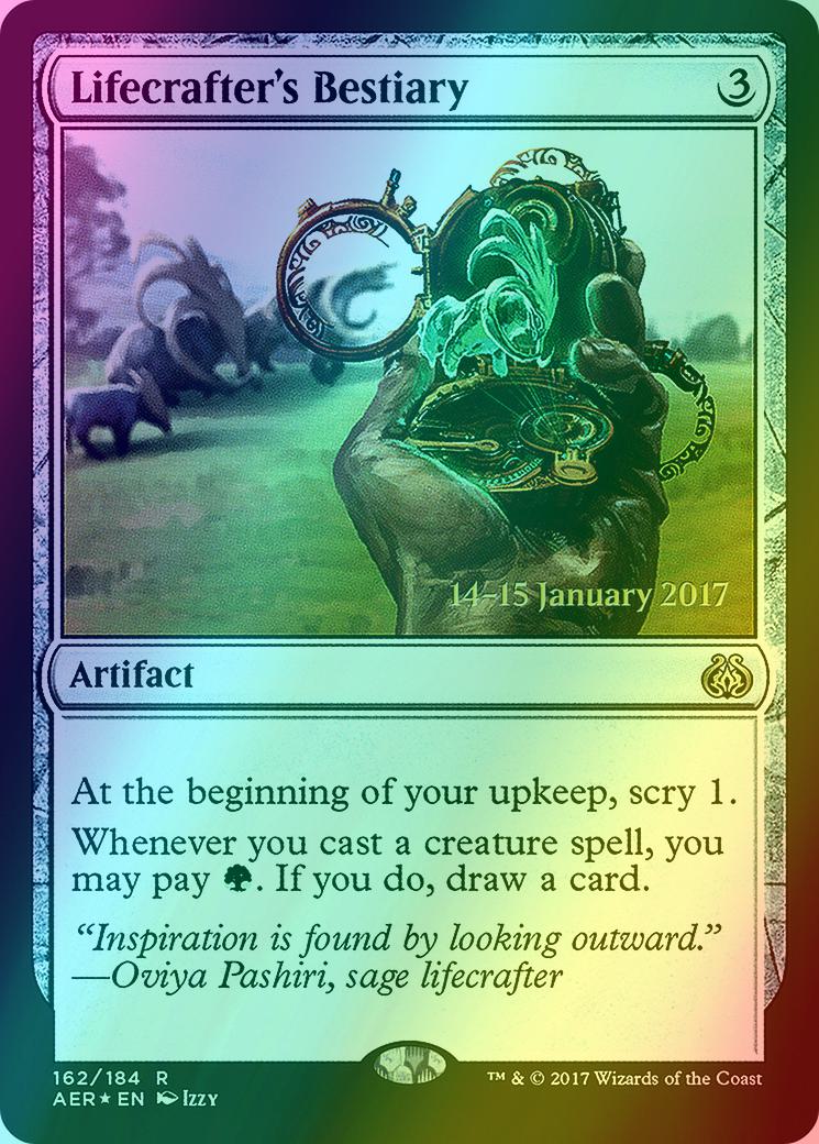Lifecrafter's Bestiary [162s] [Aether Revolt Promos] [Foil]