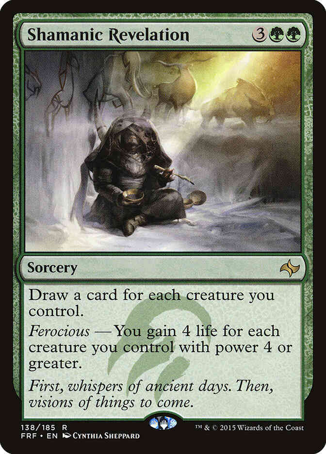 Shamanic Revelation [138] [Fate Reforged] [Non-Foil]