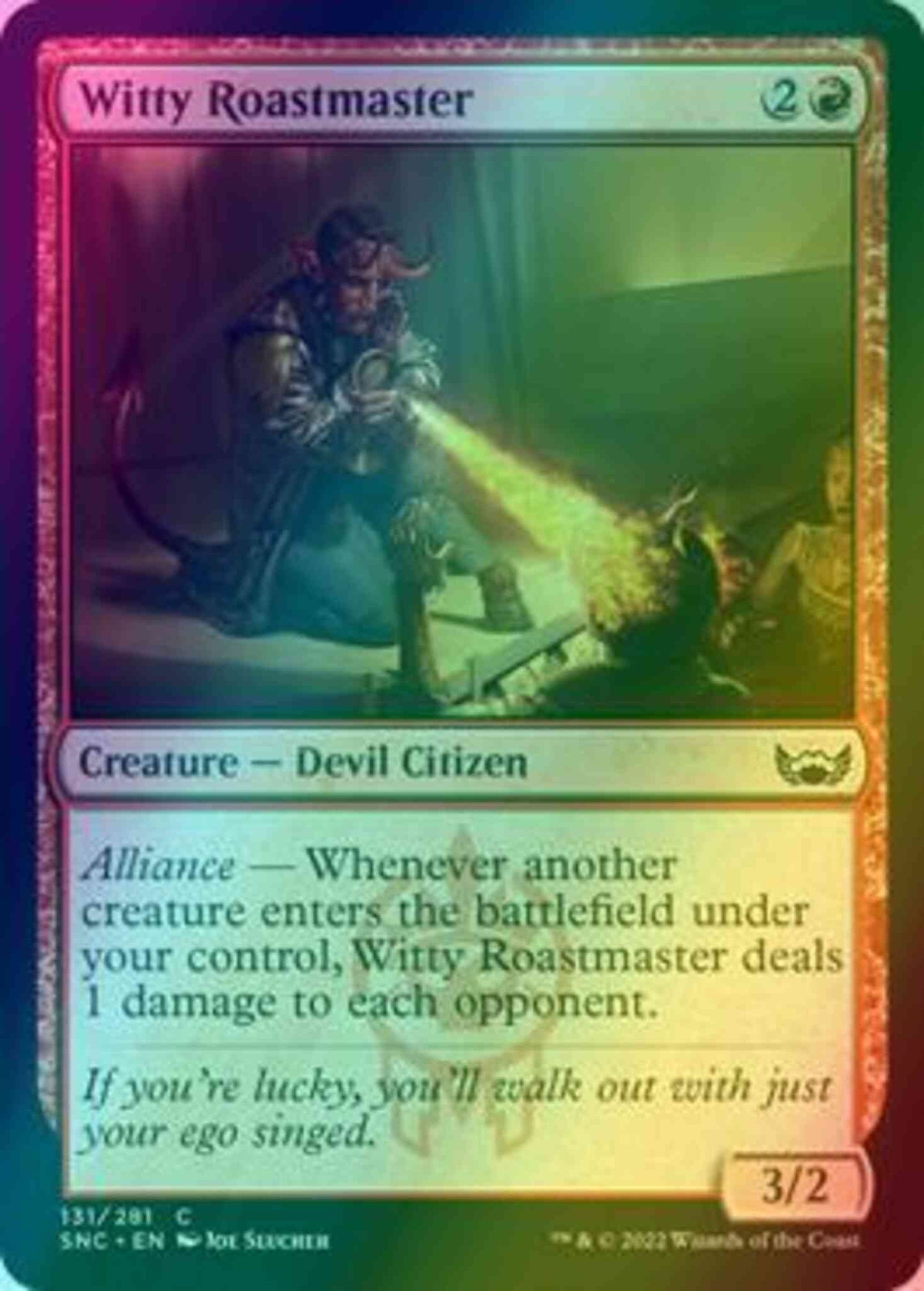 Witty Roastmaster [131] [Streets of New Capenna] [Foil]