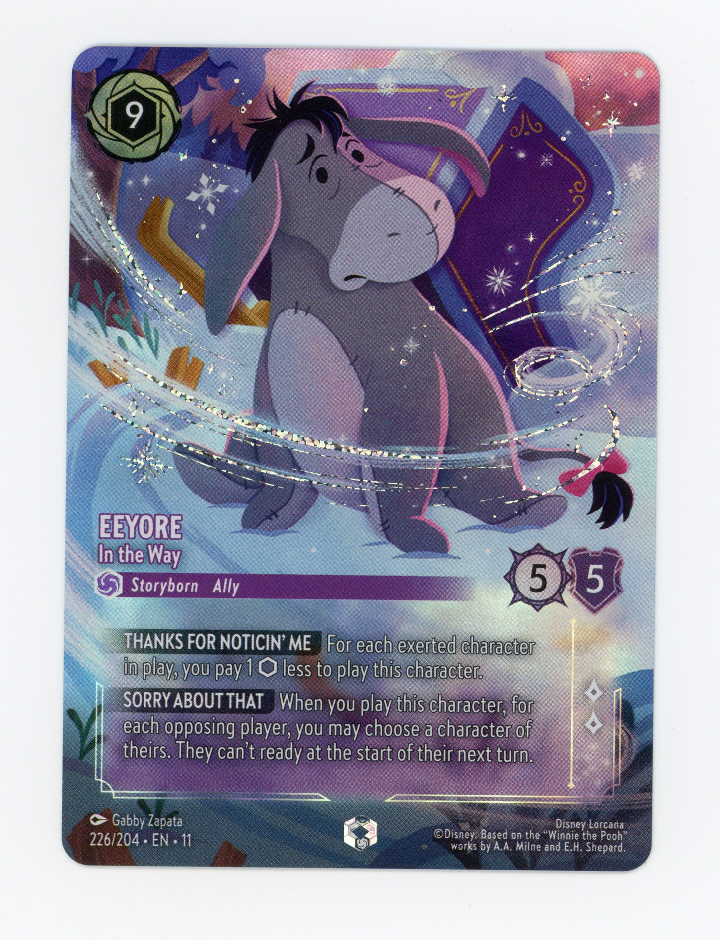 Eeyore - In the Way — Enchanted|Holofoil — ID 18726