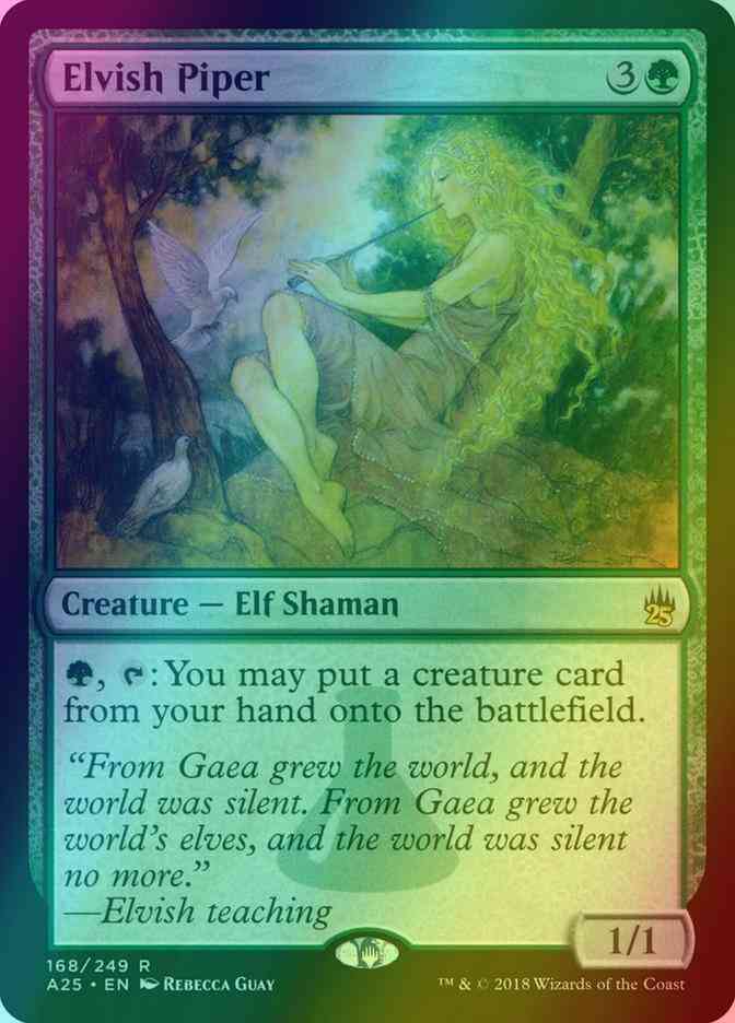 Elvish Piper [168] [Masters 25] [Foil]
