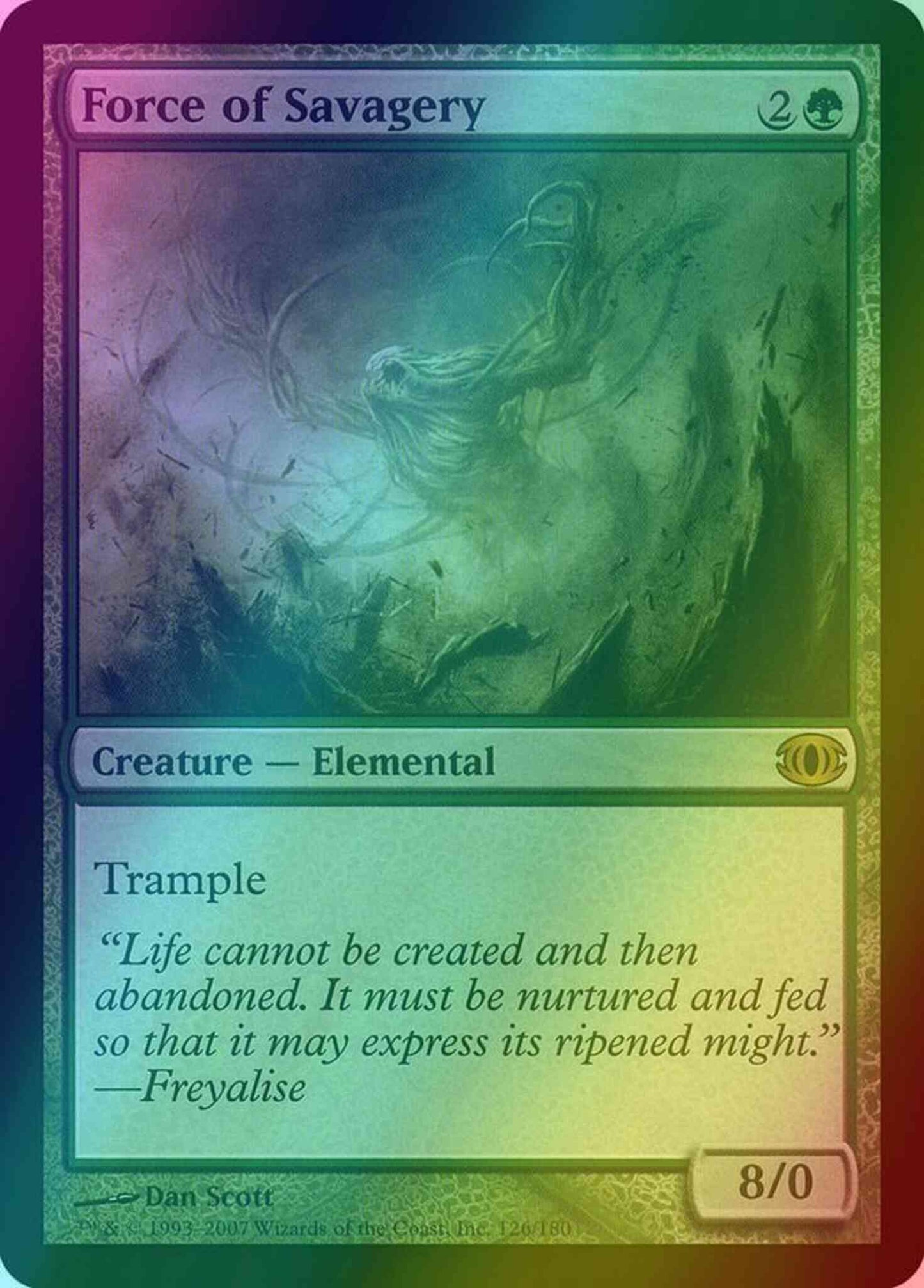 Force of Savagery [126] [Future Sight] [Foil]