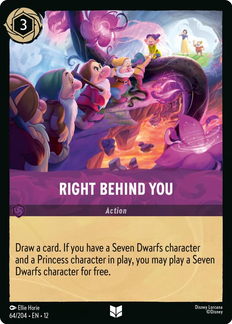 Right Behind You - 64/204 [Wilds Unknown] [Non-Foil]