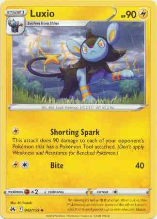 Luxio - 042/159 - Uncommon [swsh125-042] [Non-Holo]