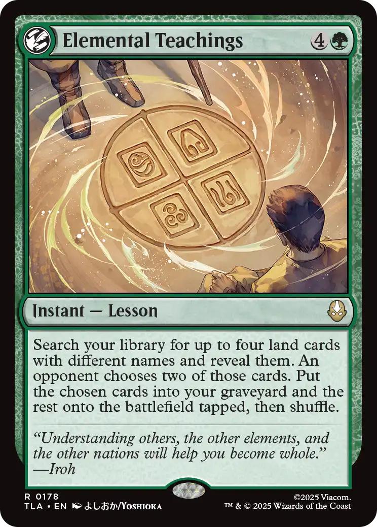 Elemental Teachings [178] [Avatar: The Last Airbender] [Non-Foil]