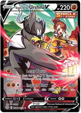 Single Strike Urshifu V - TG18/TG30 - Rare Ultra [SWSH9-TG18] [Ultra]