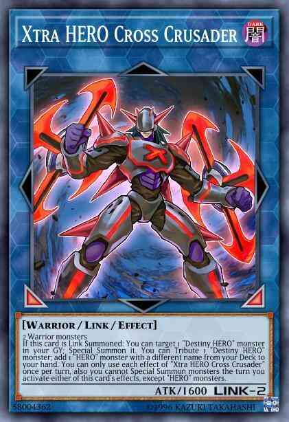 Xtra HERO Cross Crusader - MP20-EN070 - Common - 1st Edition