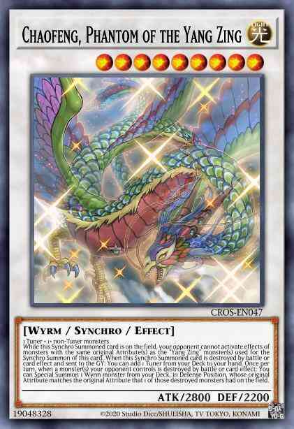 Chaofeng, Phantom of the Yang Zing - CROS-EN047 - Super Rare - 1st Edition