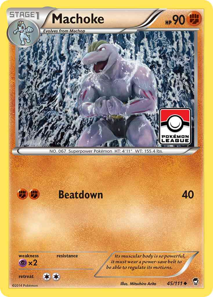 Machoke - 45/111 - Uncommon [xy3-45] [Non-Holo]