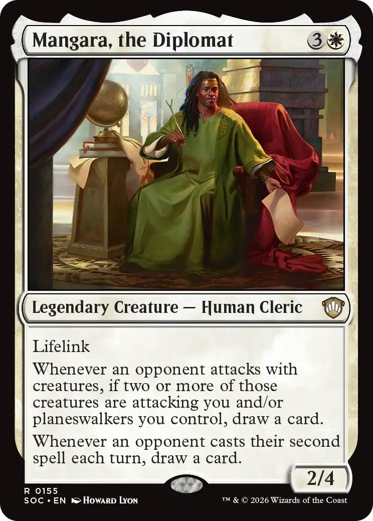 Mangara, the Diplomat [155] [Secrets of Strixhaven: Commander] [Non-Foil]