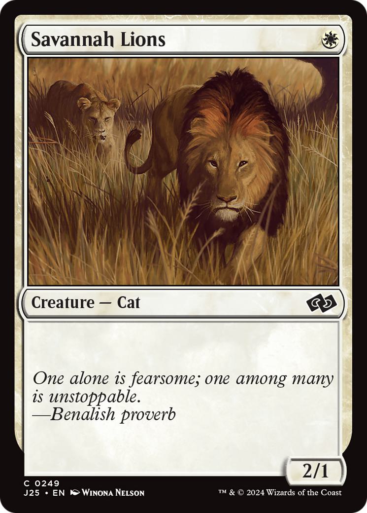 Savannah Lions [249] [Foundations: Jumpstart] [Non-Foil]