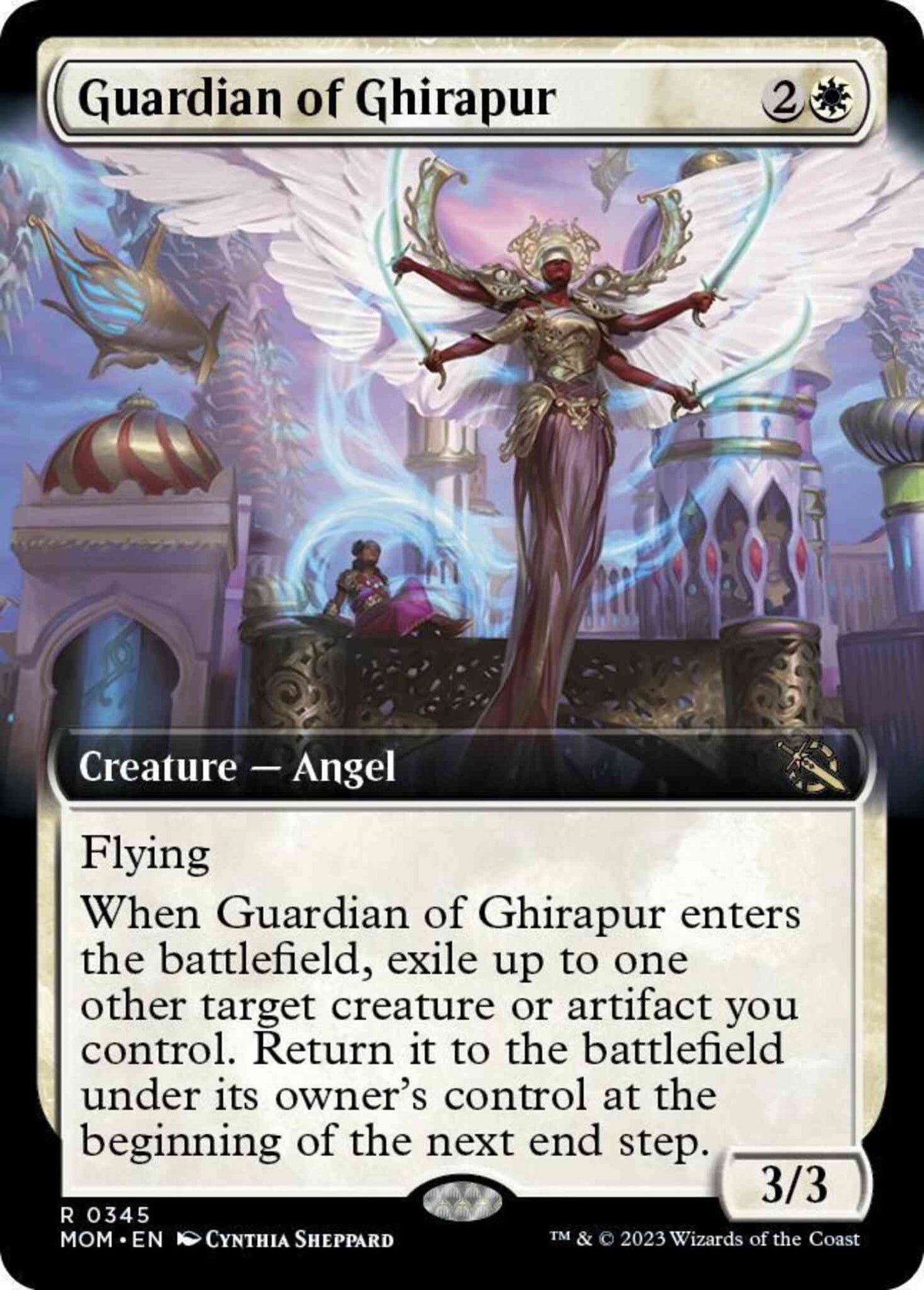 Guardian of Ghirapur [345] [Extended Art] [March of the Machine] [Non-Foil]