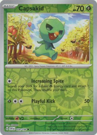 Capsakid - 028/198 - Common [sv01-028] [Reverse Holo]