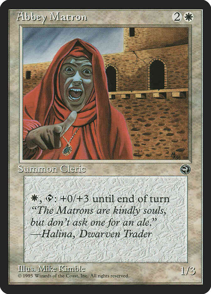 Abbey Matron [2a] [Hair Covered] [Homelands] [Non-Foil]