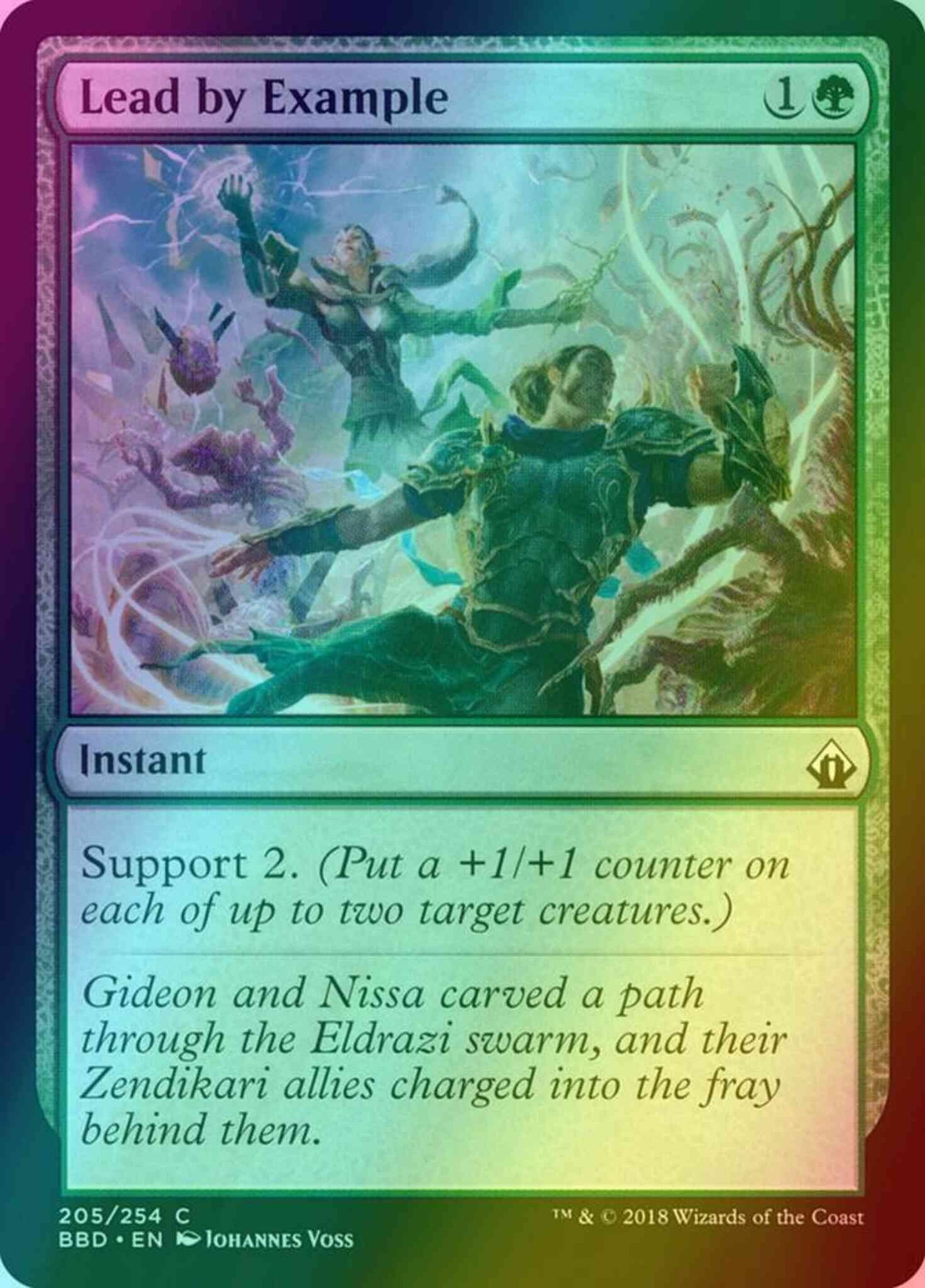 Lead by Example [205] [Battlebond] [Foil]