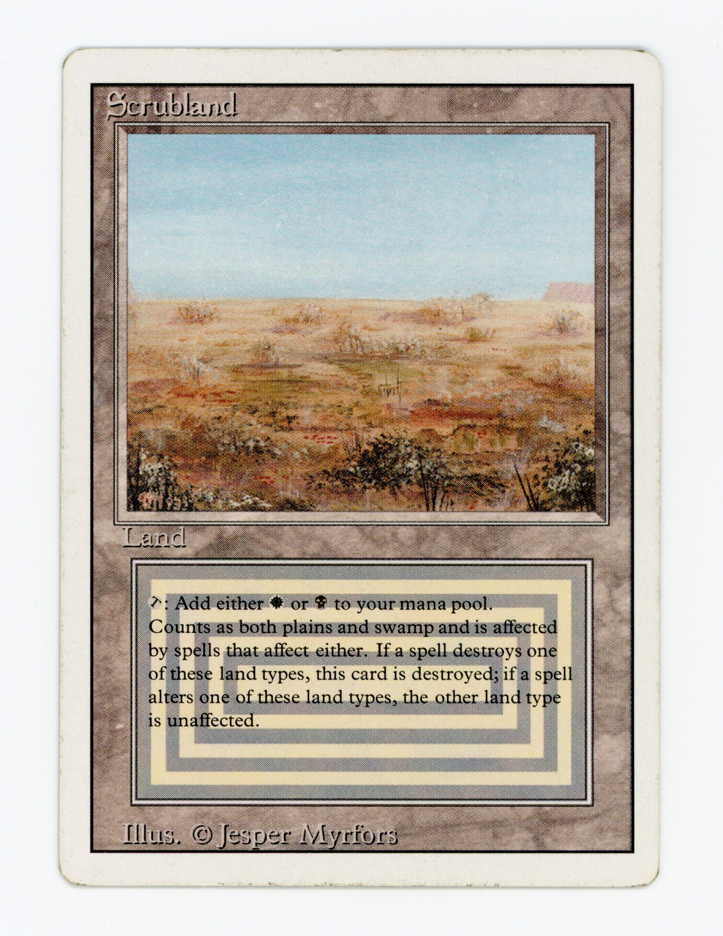 Scrubland — ID 19826